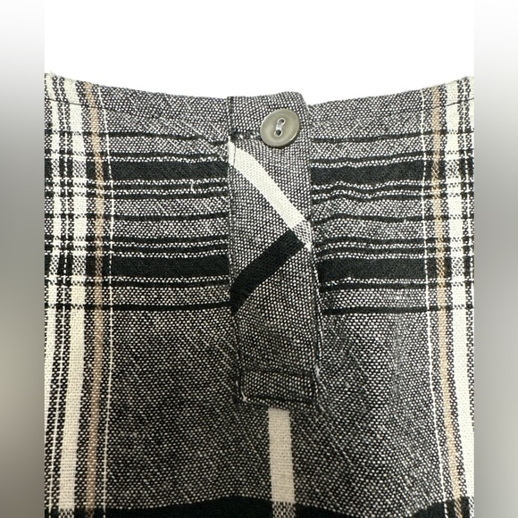 J. Jill Women's Short Sleeve Plaid Shirt Dress with Pockets Size Large Petite - Picture 7 of 10